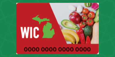 Image of Michigan WIC card